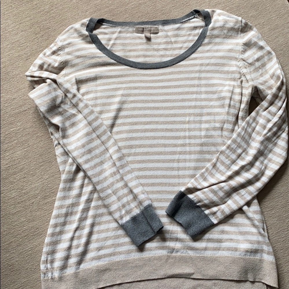 Banana Republic Striped Sweater in Large